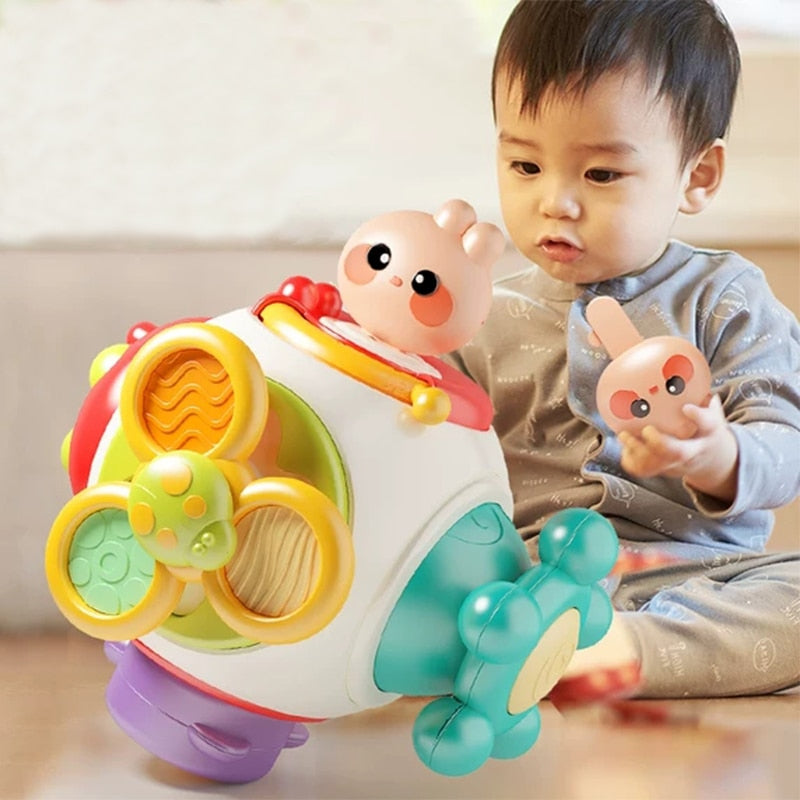 Baby Busy Cube™ - Spaß und Lernen für die Kleinsten - Spielwürfel