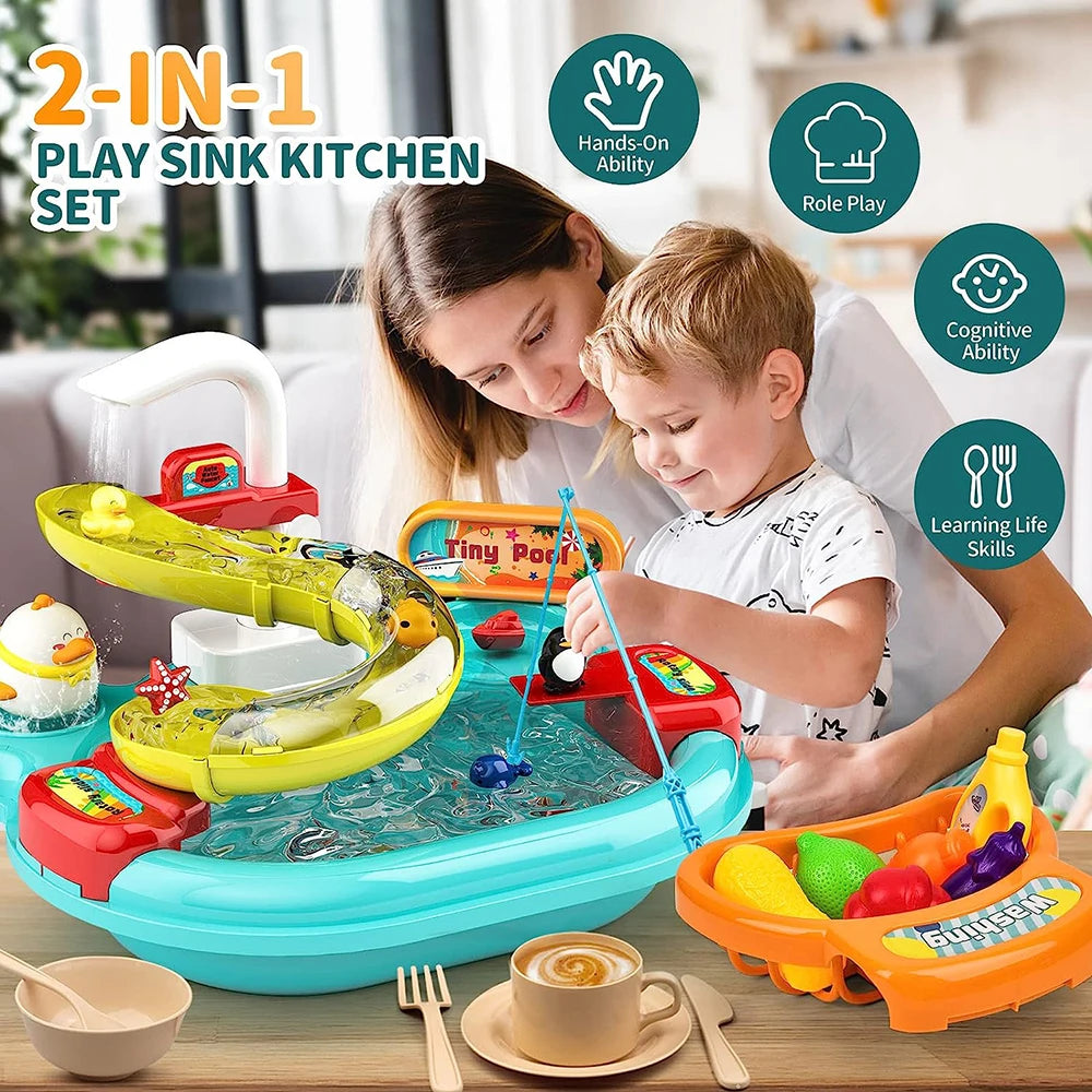 Baby kitchen play set on sale