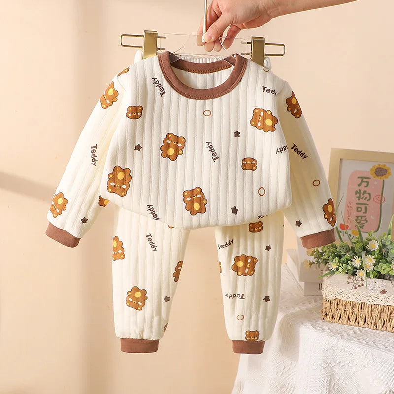 Mini Fashion™ - Ultraweicher Baumwollkomfort - Pyjama für Kleinkinder