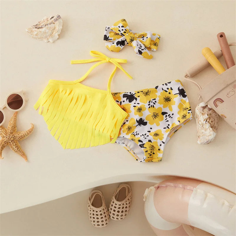 Mini Fashion Madchen Bikini inkl. Haarband Mein kleines baby