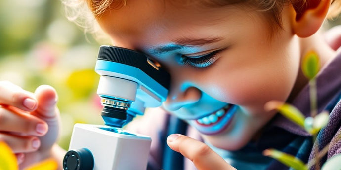 „Lernen macht Spaß: So fördert das Kids Pocket Microscope™ die Neugier!“
