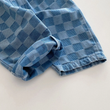DenimCheck – Bequem & trendy – Kinderhose mit Karomuster