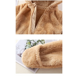 CozyBear – Weich & warm – Baby-Strampler mit Tier-Kapuze