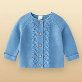 CozyCub – Bequem & Modisch – Gestrickter Kinder-Cardigan-Pullover