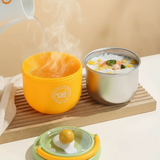 MealMate – Praktisch & isoliert – Edelstahl-Mittagessenschüssel mit Löffel