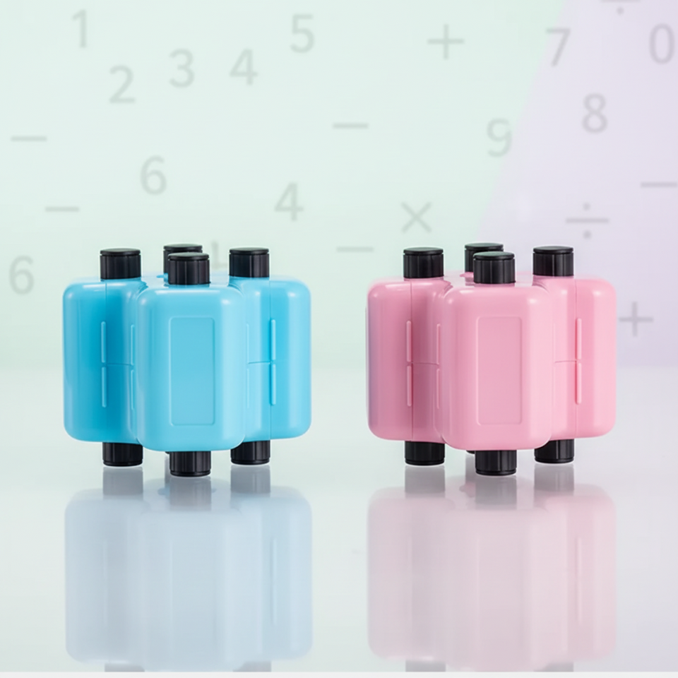 MathRoll – Üben & Schulvorbereitung – 4-in-1-Rechenroller-Set
