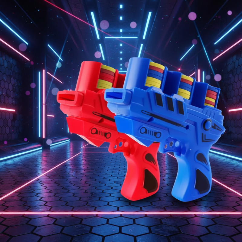 FunGun – Sicher & lehrreich – Schaumstoff-Schießspiel-Set