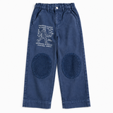 TrendStyle – Trendig & bequem – Kinderhose im Jogging-Denim-Stil