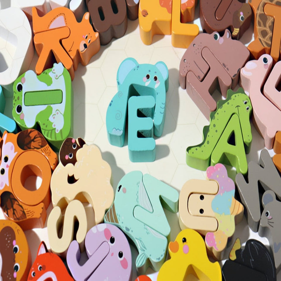 ZooLetters – Spielerisch & lehrreich – Tier-Alphabet-Puzzle für Kinder