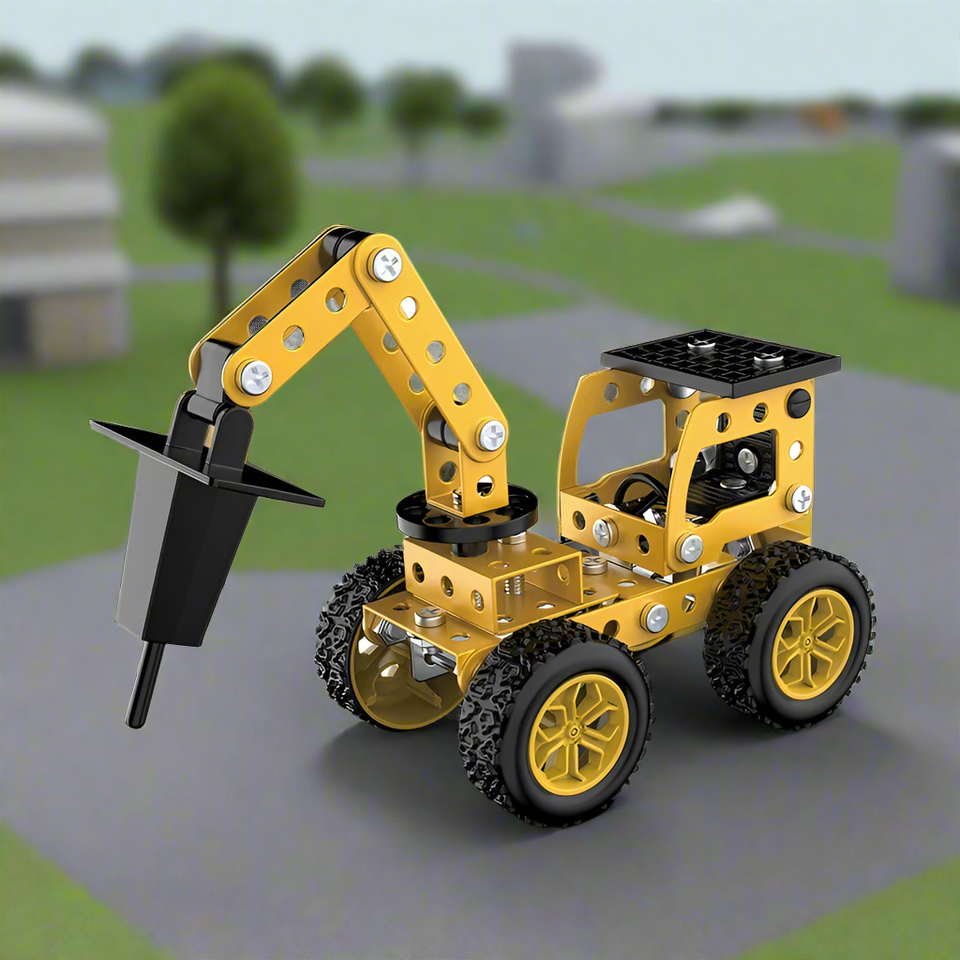 MetalBuild – Cool & lehrreich – Konstruktionsfahrzeug-Set
