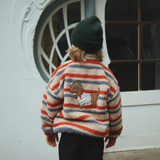 WarmHug – Bequem & trendy – Kinder-Fleecejacke mit verspielten Motiven