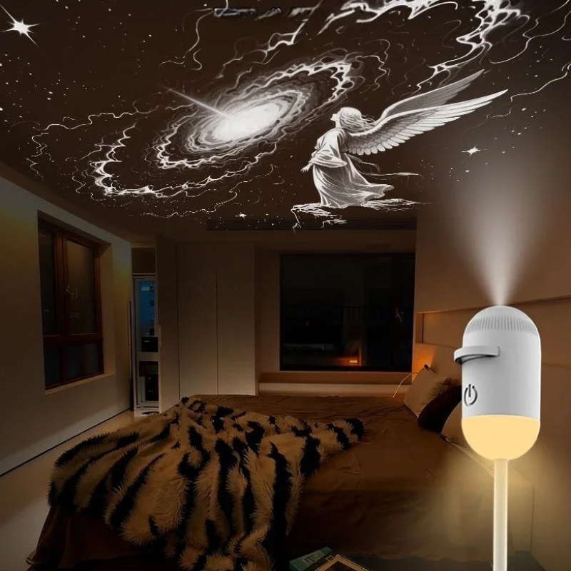 NightSky – Dimmbar & magisch im Schlafzimmer – LED-Galaxy-Lampe