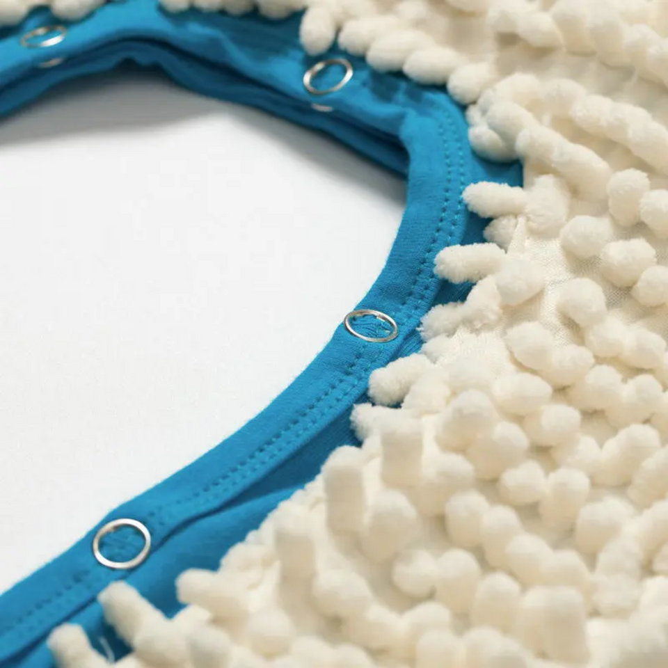 TinyCleaner – Weich & praktisch – Baby-Strampler zum Krabbeln und Spielen