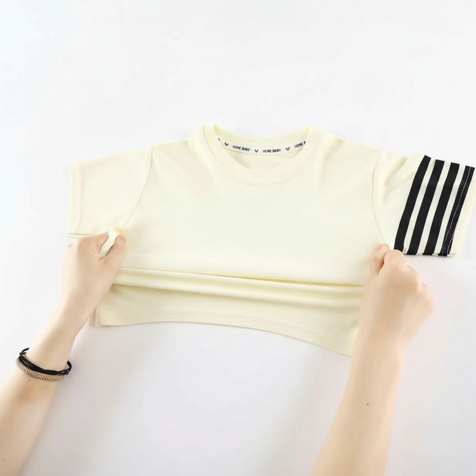 MiniSport – Sport & Freizeit – 2-teiliges Set mit Shorts und T-Shirt