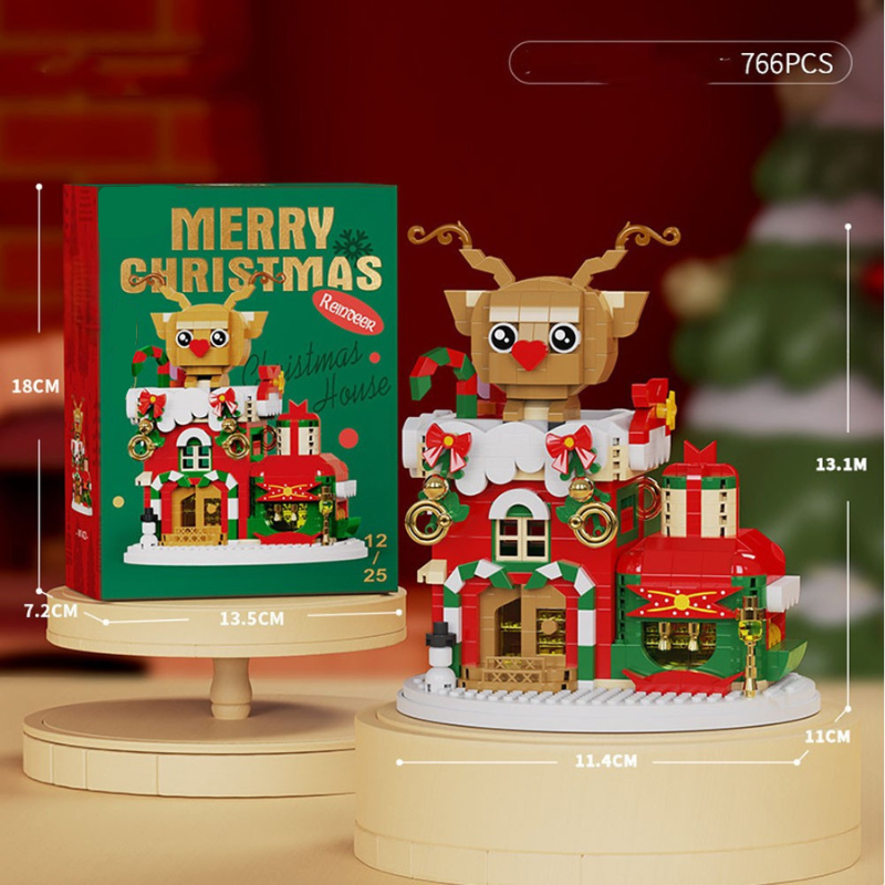 SnowieBlocks – Süß & lustig – Weihnachtsbauklötze