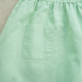 BloomGrace – Niedlich & bequem – Kinderkleid mit Schleife und verstellbaren Trägern
