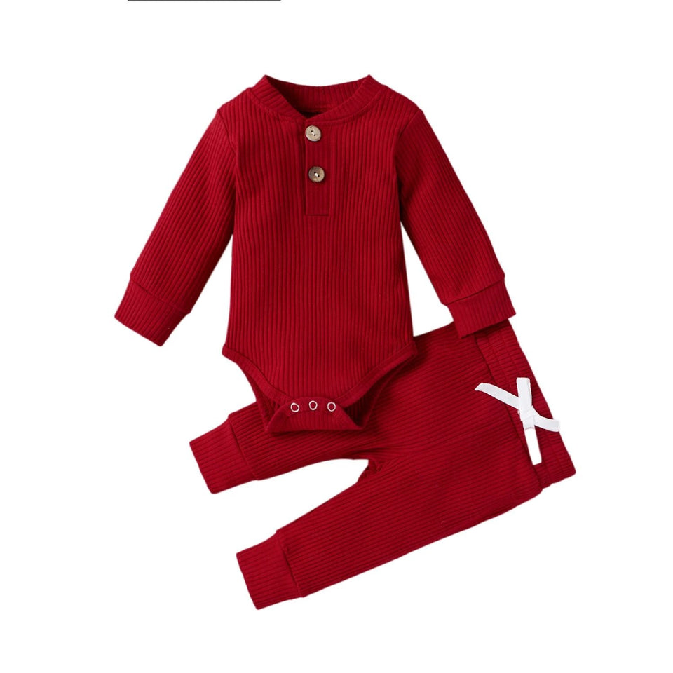 Mini Fashion™ – Bequemes Babykleid-Set