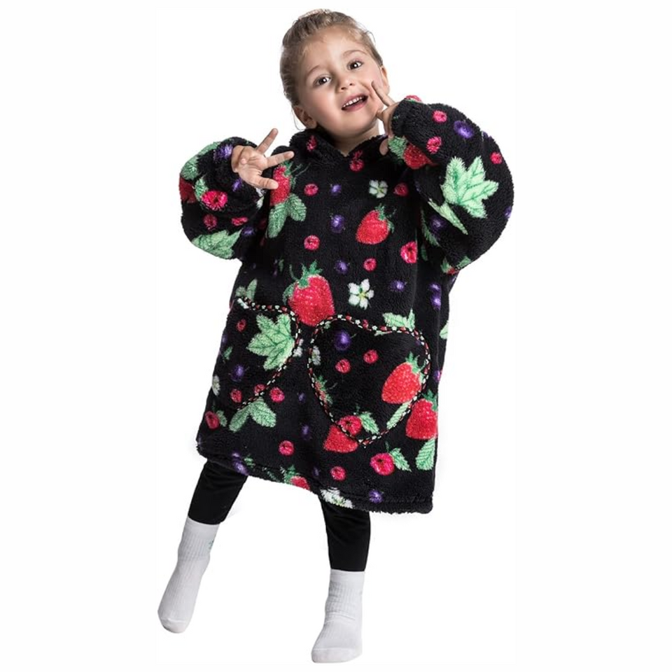 HappySnug – Süß und bequem – Kinderdecke mit Kapuze