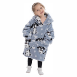 HappySnug – Süß und bequem – Kinderdecke mit Kapuze