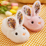 BunnyToes – Weich & warm – Plüsch-Hasenpantoffeln