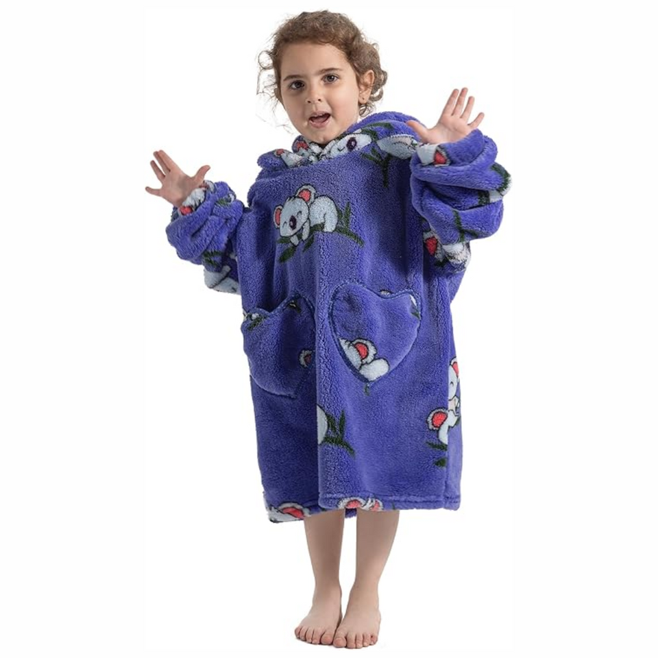 HappySnug – Süß und bequem – Kinderdecke mit Kapuze
