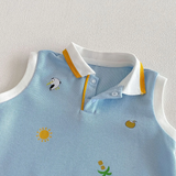 SunnyBaby – Bequem & niedlich – Polo-Strampler für Babys
