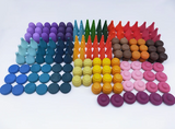 Rainbow Blocks™ – Kreativ farvesjov – Farvespil i træ