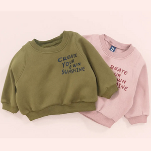 Mini Fashion™ - "Erschaffe deinen eigenen Sonnenschein" - Pullover