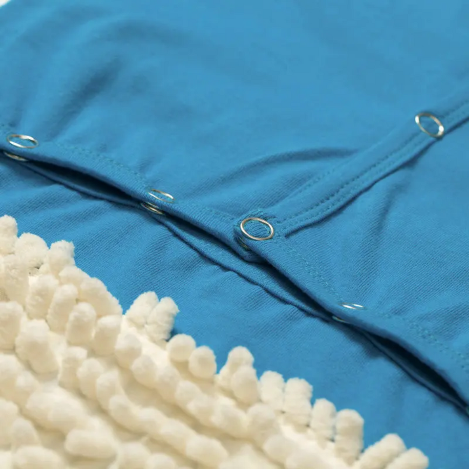 TinyCleaner – Weich & praktisch – Baby-Strampler zum Krabbeln und Spielen