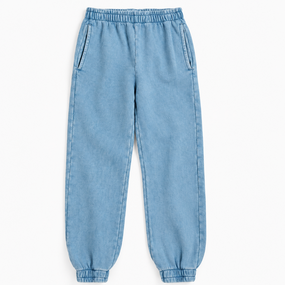 TrendStyle – Trendig & bequem – Kinderhose im Jogging-Denim-Stil