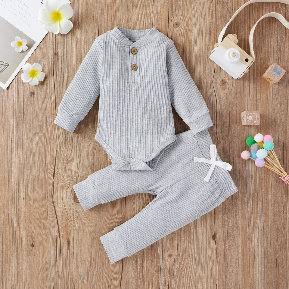 Mini Fashion™ – Komfortabelt sæt med babykjoler