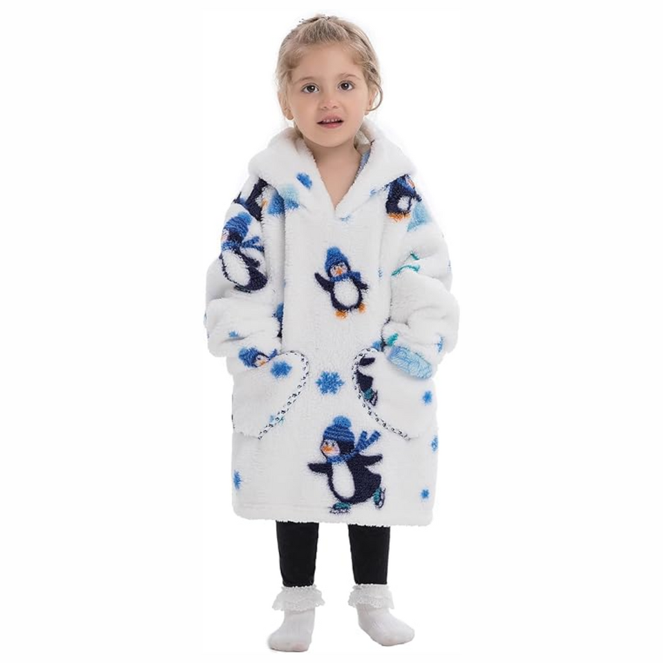 HappySnug – Süß und bequem – Kinderdecke mit Kapuze