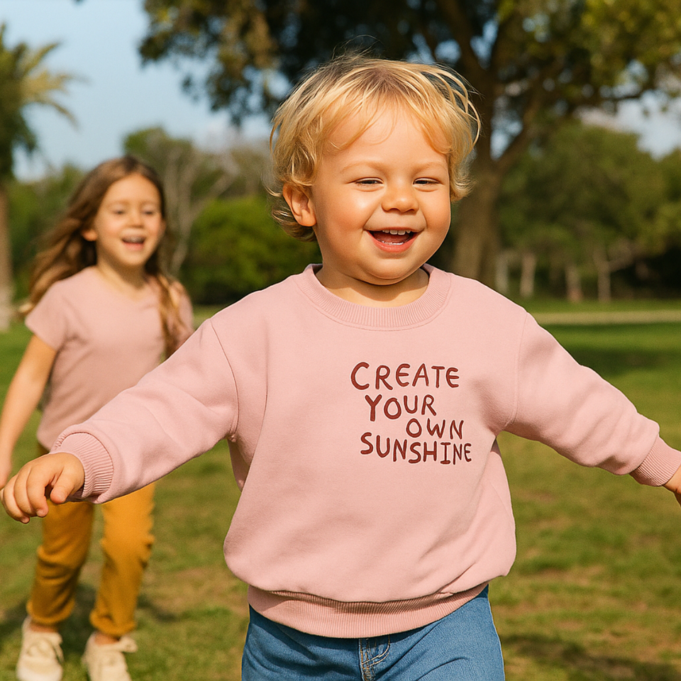 Mini Fashion™ - "Erschaffe deinen eigenen Sonnenschein" - Pullover