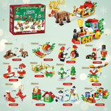 HolidayBlocks – Munter & dekorativ – Jul Mini-byggeklodser