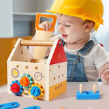 Busy Box™ - Entdecken & Lernen - Aktivitätsbox aus Holz