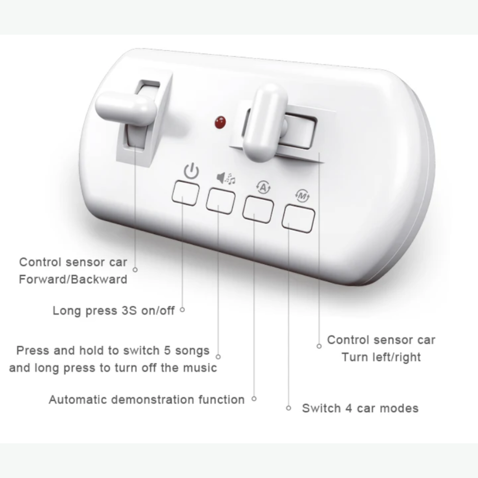TinyRacer – Zeichenspaß & cleveres Fahren – autonomes Cartoon-Auto