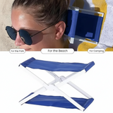 BeachNap – Tragbar & leicht – Zusammenklappbare Kopfstütze für Strand und Park