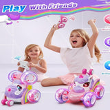 GlowRide – Farbenfroh & aktiv – Einhorn-RC-Auto