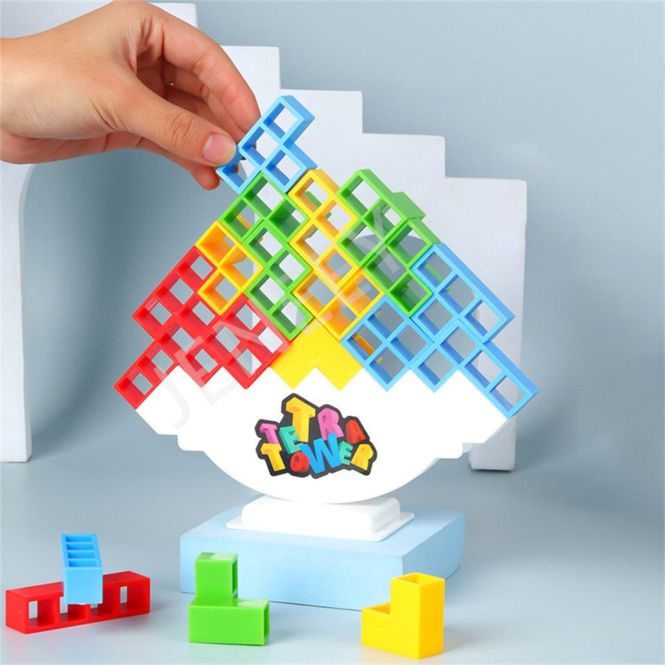 Balance Puzzle Tower™ - Byg og balancer! - Tetris-tårn