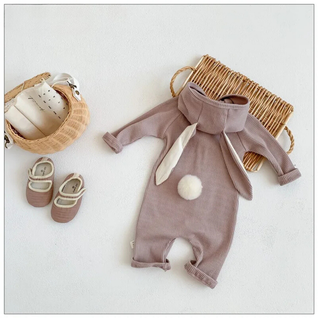 Mini Fashion™ - Niedliches Kaninchen-Design - Baby-Strampler