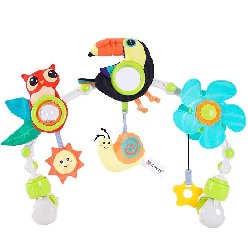 Tiny Tunes – Musikalisch & beweglich – Kinderwagen-Spannvorrichtung für Kinderwagen