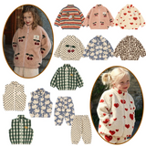 WarmHug – Bequem & trendy – Kinder-Fleecejacke mit verspielten Motiven
