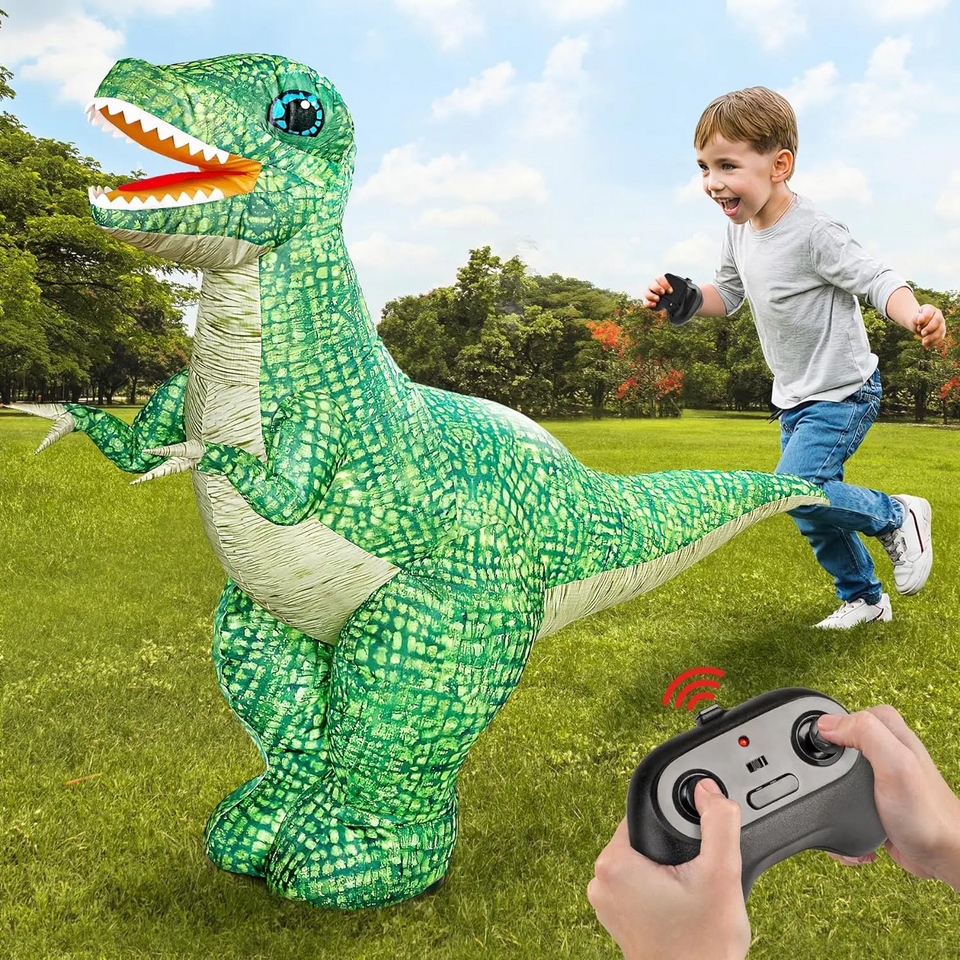 MegaDino – Abenteuerlich & interaktiv – Aufblasbarer ferngesteuerter Dinosaurier