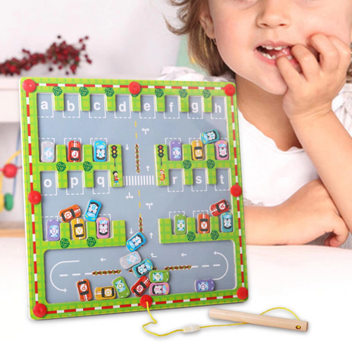 AlfaKids – Lernen & Entdecken – Magnetisches Alphabet-Spielbrett