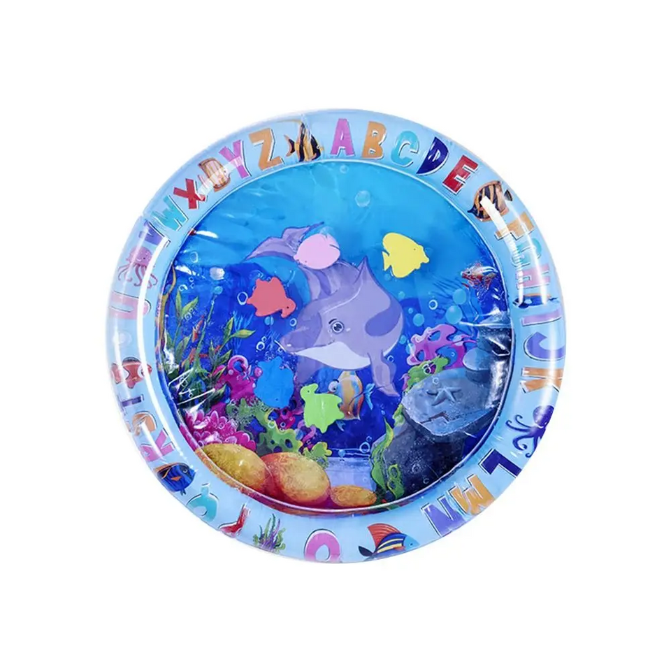 TinyWave – Fröhlich & entwicklungsfördernd – Sensorische Wassermatte für Babys
