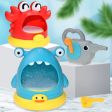 BubblePlay – Lernreich & unterhaltsam – Krabben-Seifenblasen-Badespielzeug