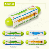 WoodiTurn – Lehrreich & Unterhaltsam – Drehbares Puzzle