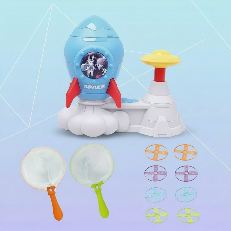 Butterfly Rocket Launcher Game – Aktiv & Spielerisch – Fliegende Scheibenrakete
