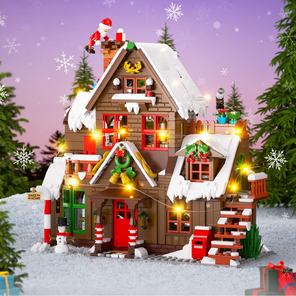 ChristmasHome – Festlich & Kreativ – Weihnachtshaus-Bausatz