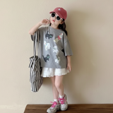 CatFun – Lässig & Verspielt – Oversized-T-Shirt mit Katzenprint
